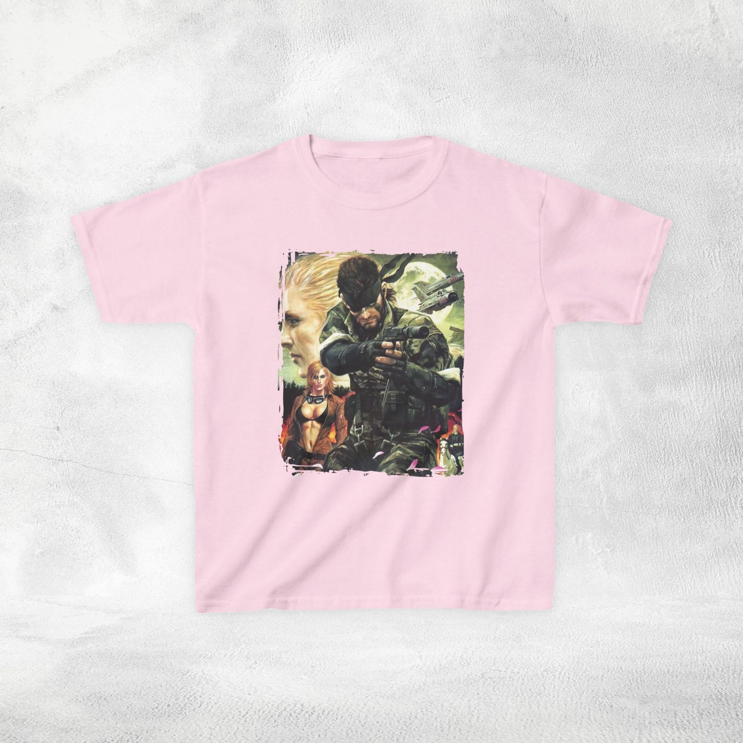 Kids  gaming shirt Metal Gear Solid