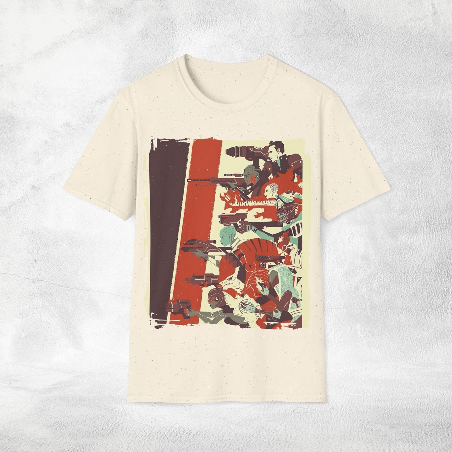 Unisex gaming shirt Mass Effect