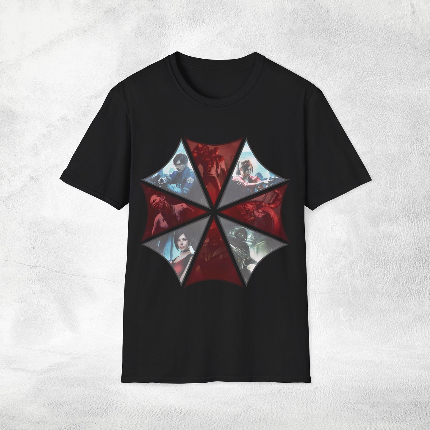 Unisex gaming shirt Resident Evil Umbrella Corporation