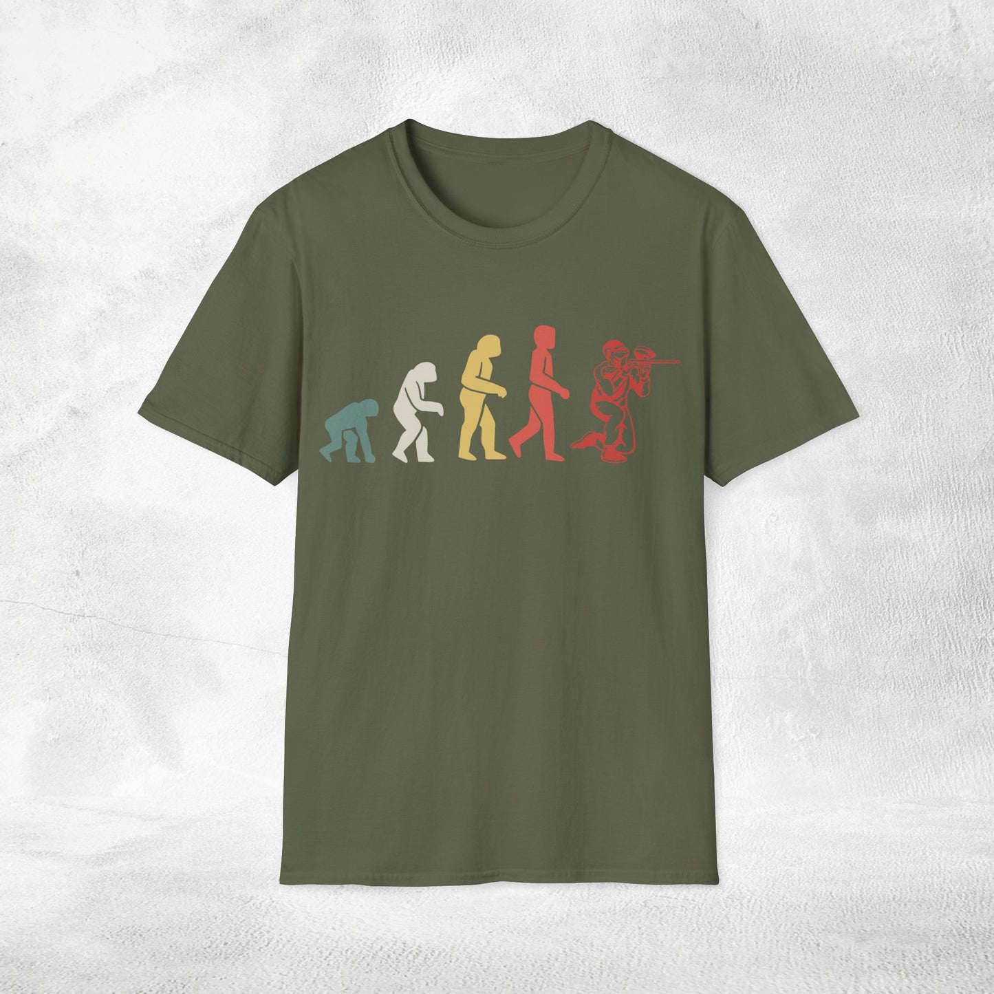Unisex paintball shirt evolution
