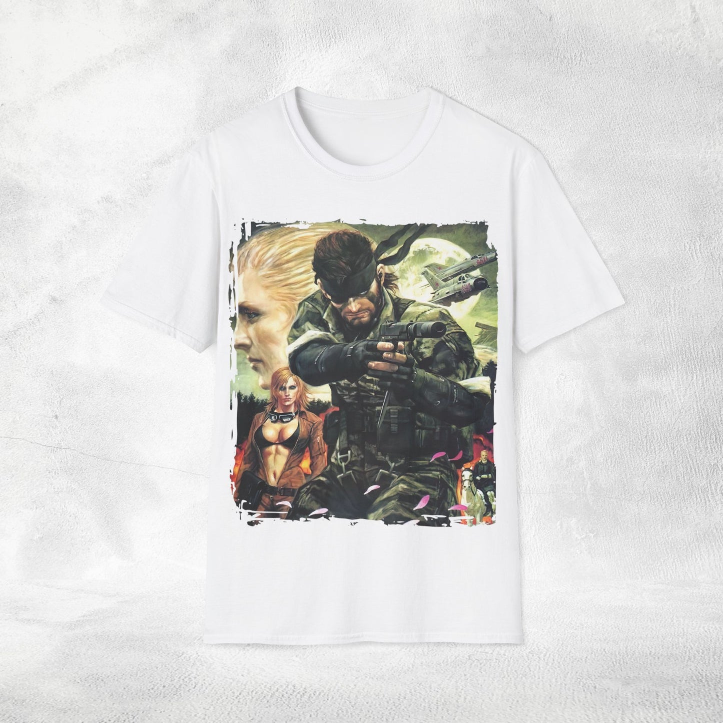 Unisex gaming shirt Metal Gear Solid