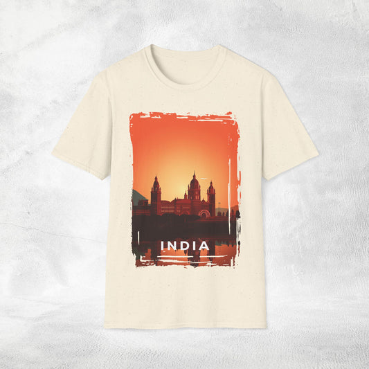 Women T-shirt India vacation tee