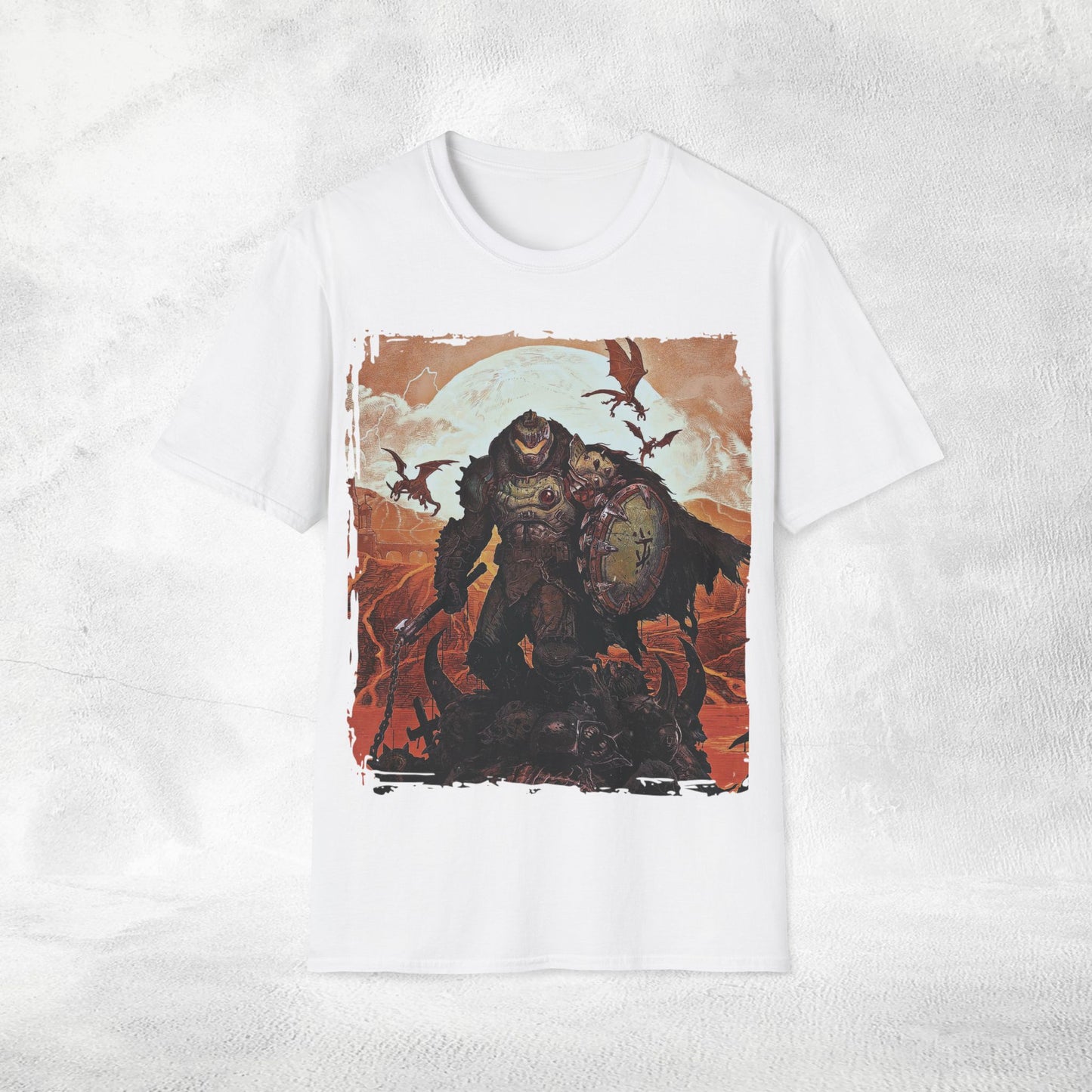 Unisex gaming shirt Doom the Dark Ages