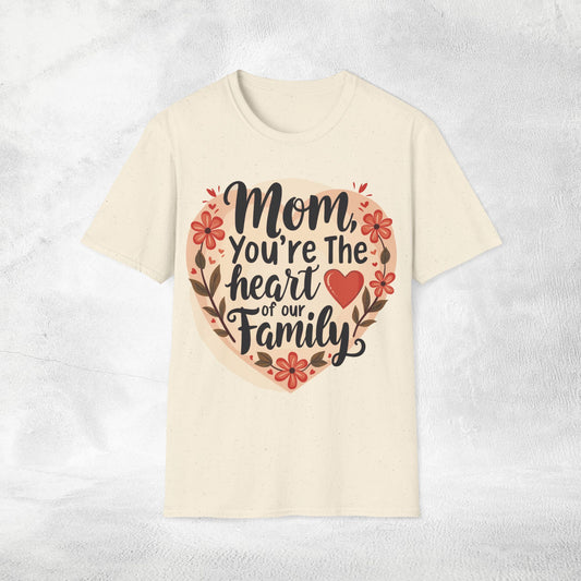 family shirt natural color edition heart of our family