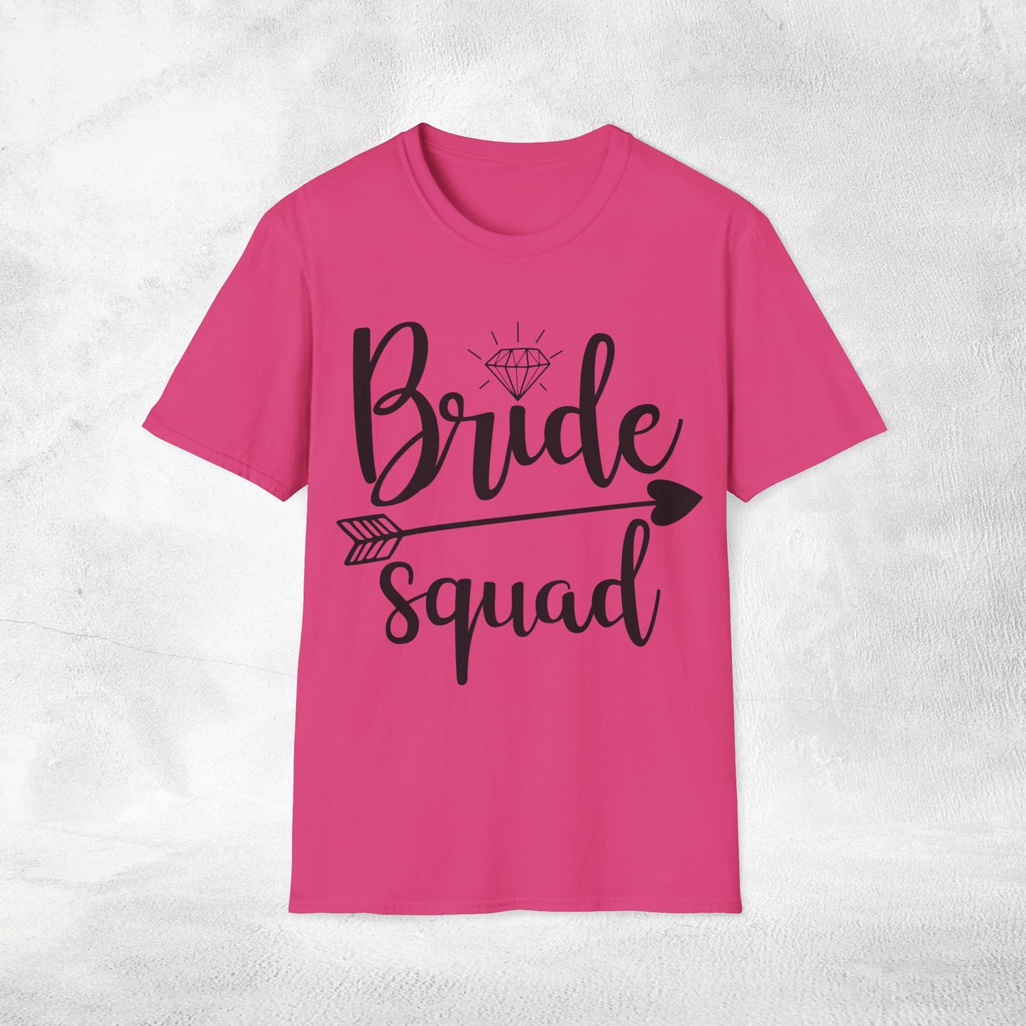 Women T-Shirt bride squad bachelorette party