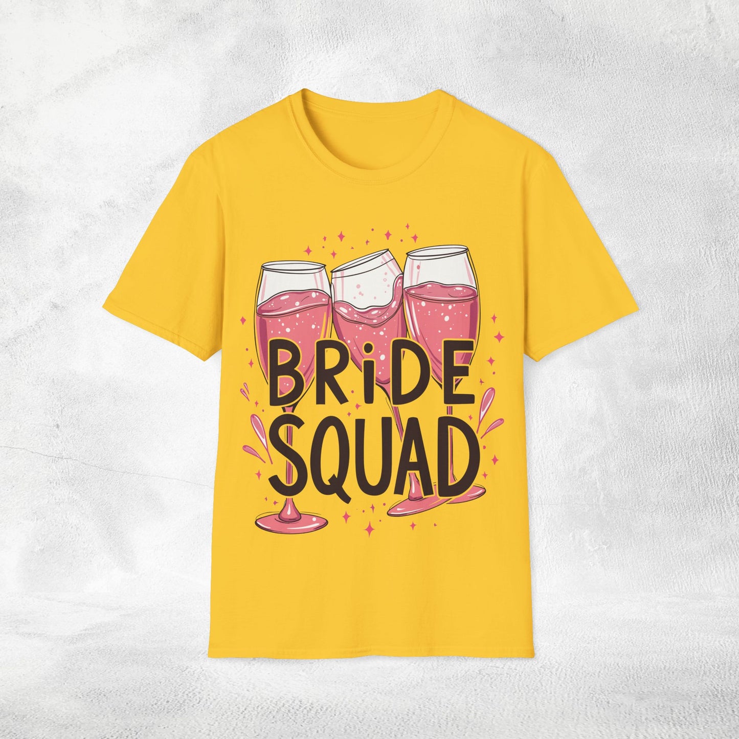 Women's T-Shirt Bride Squad bachelorette party
