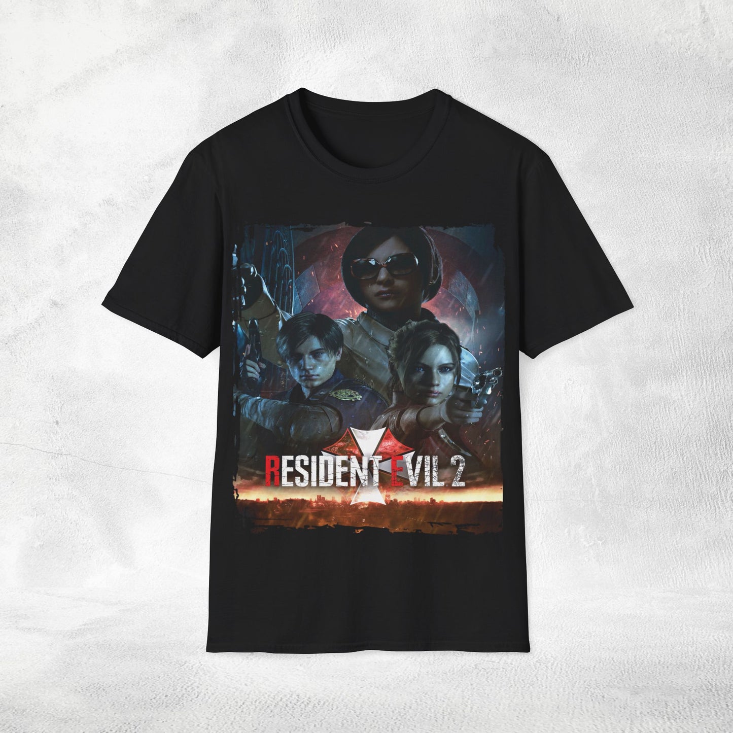 Unisex gaming shirt Resident Evil 2