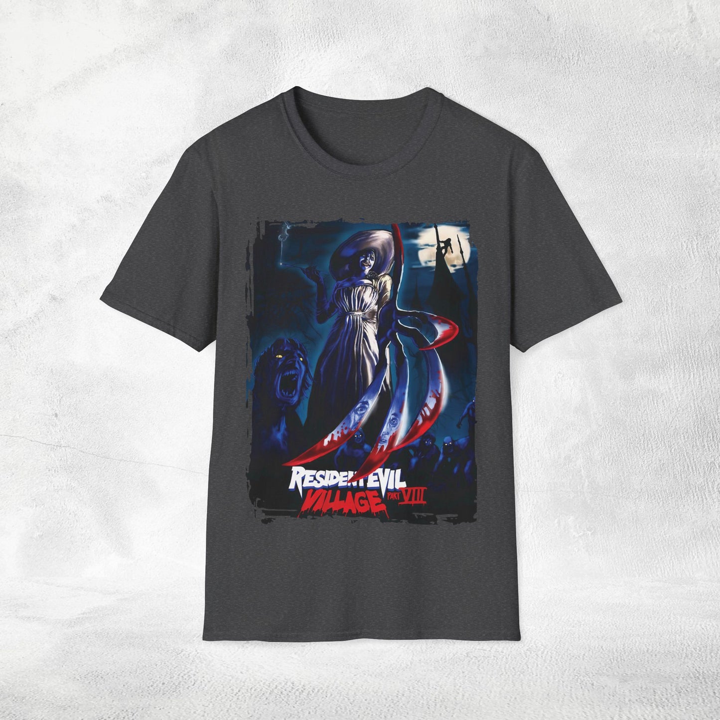 Unisex gaming shirt Resident Evil 8