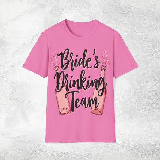 Women's T-Shirt Bride's Drinking Team bachelorette party