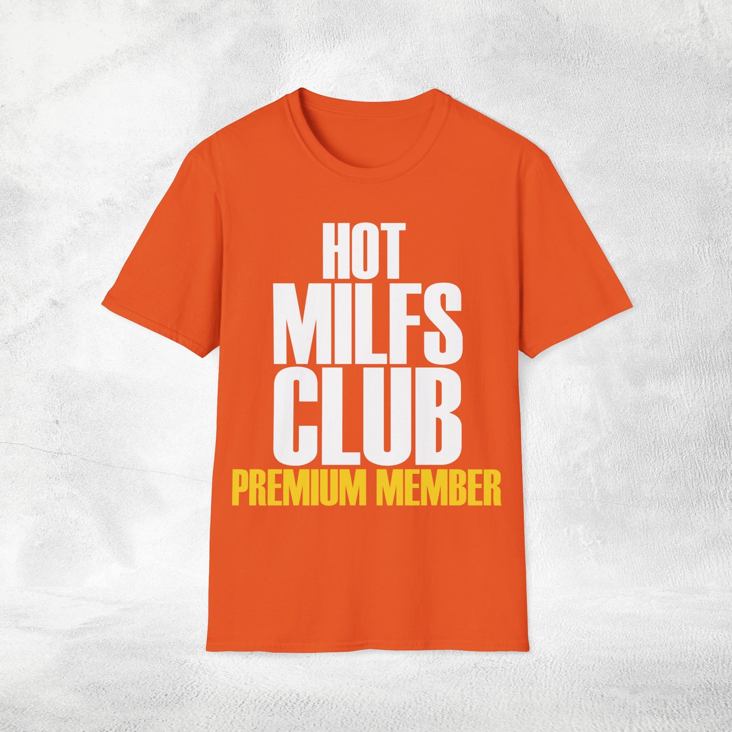 Womens Wifey T-shirt HOT MILFS CLUB Premium Member