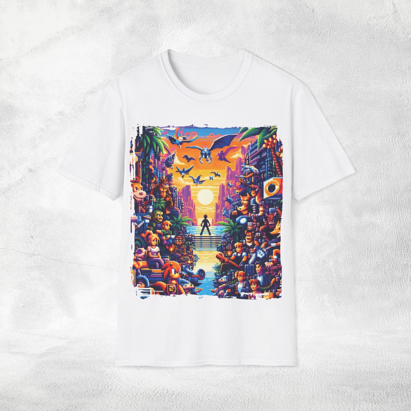 Unisex gaming shirt retro gaming