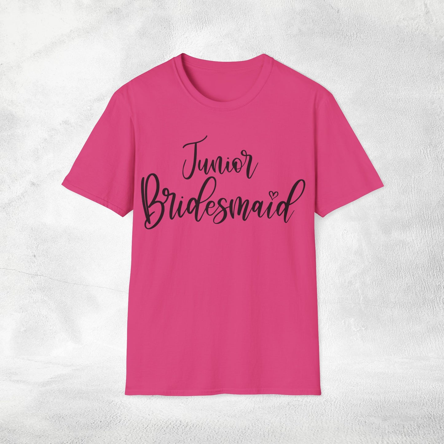 Womens T-Shirt junior Bridesmaid bachelorette party