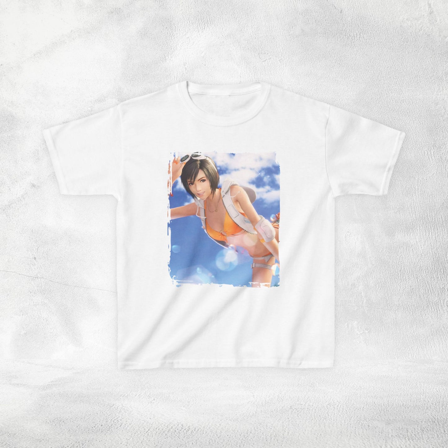 Kids  gaming shirt Final Fantasy Yuffie Kisaragi