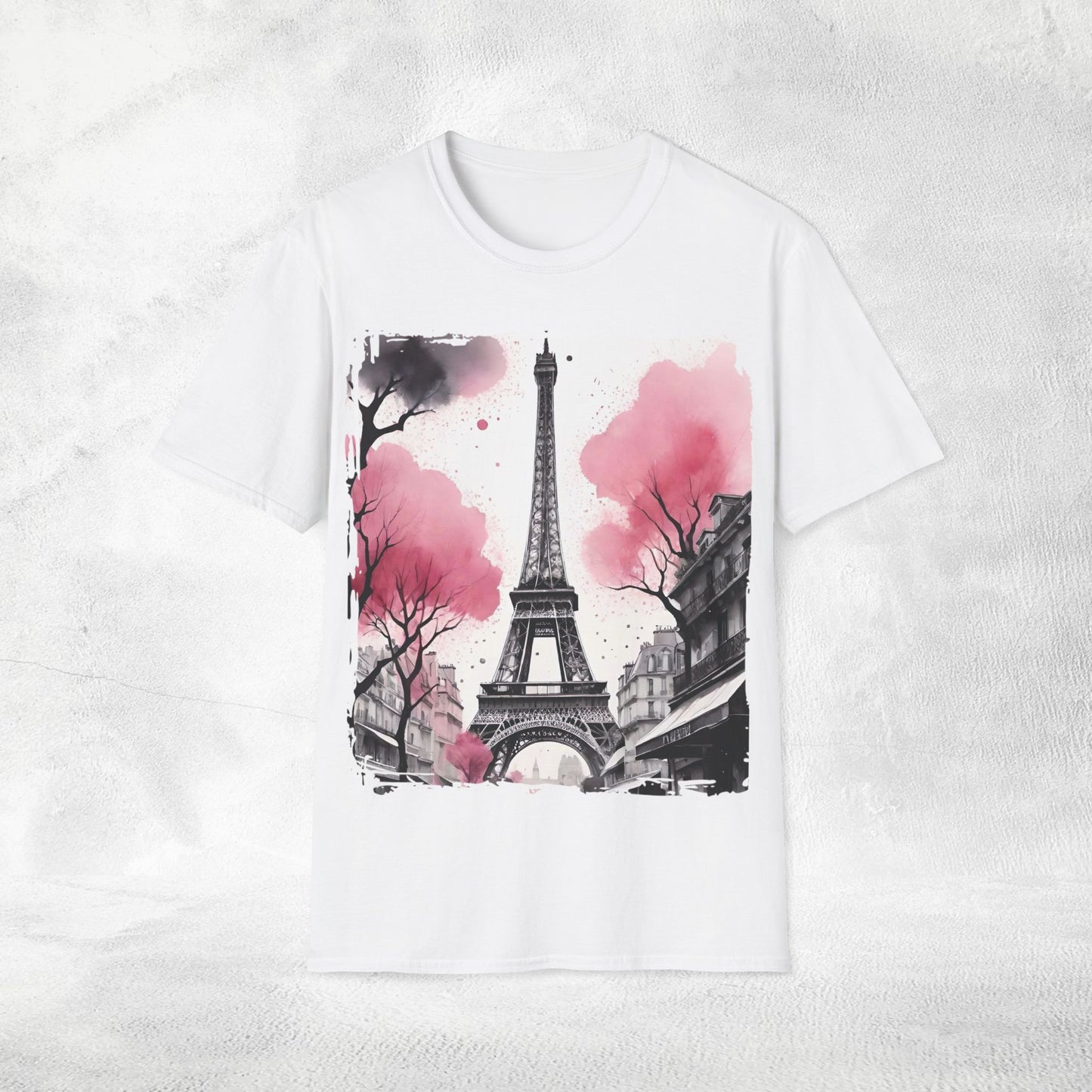 Women T-shirt from Paris with love vacation tee