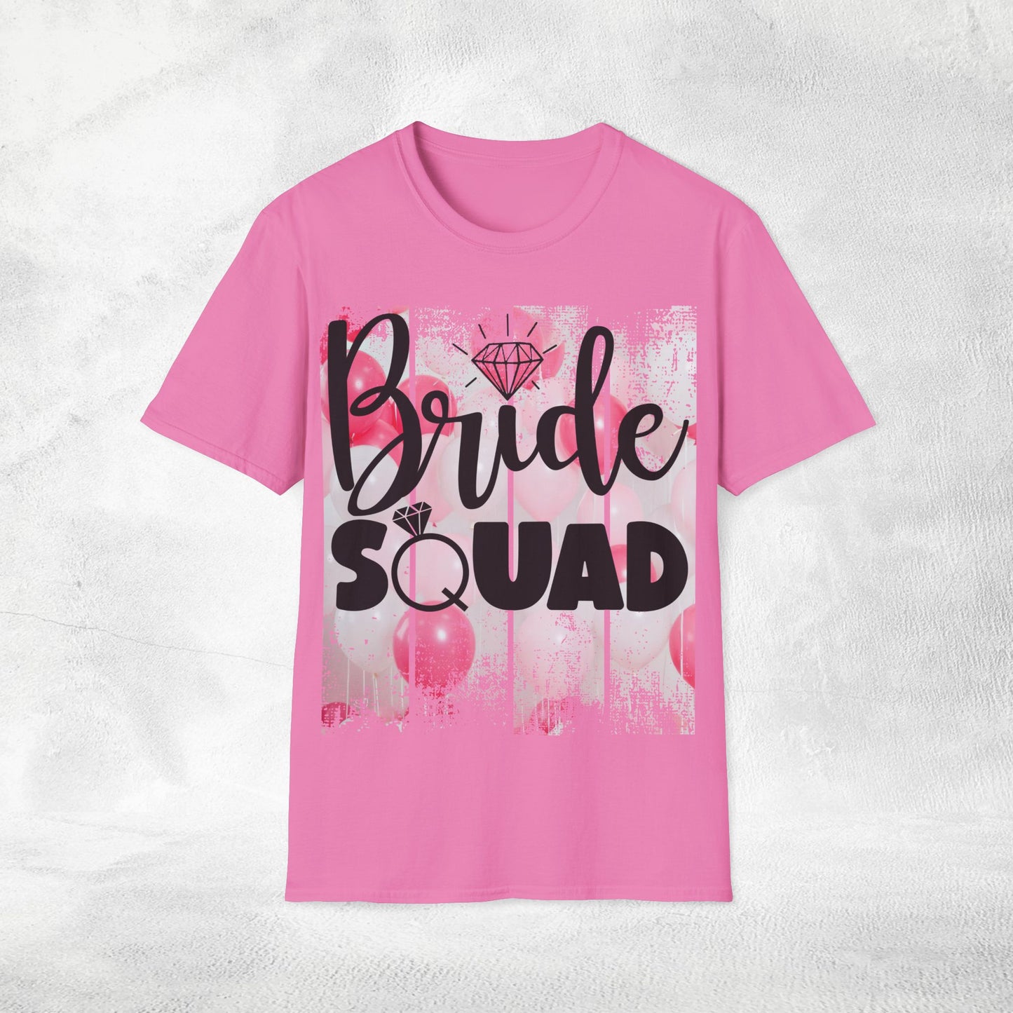 Women T-Shirt bride squad bachelorette party