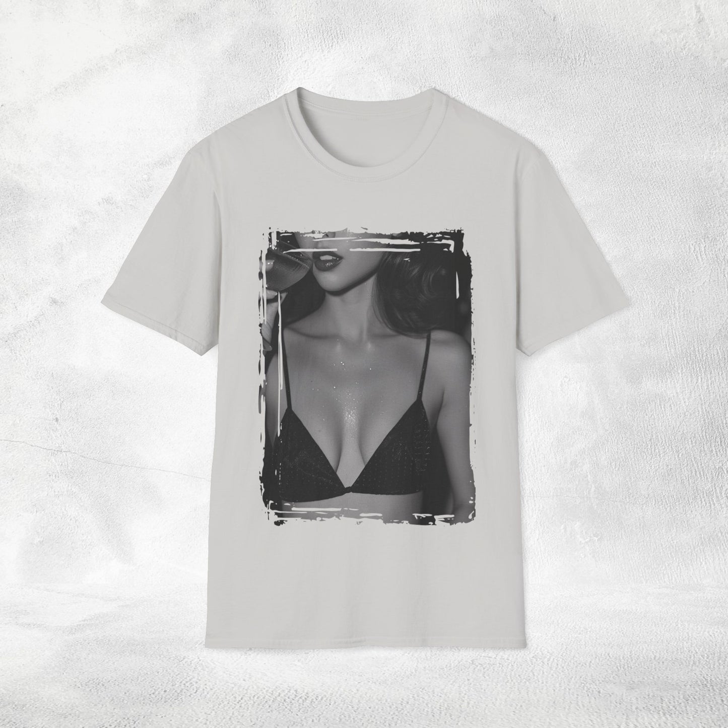 Mens T-Shirt Retro Girls