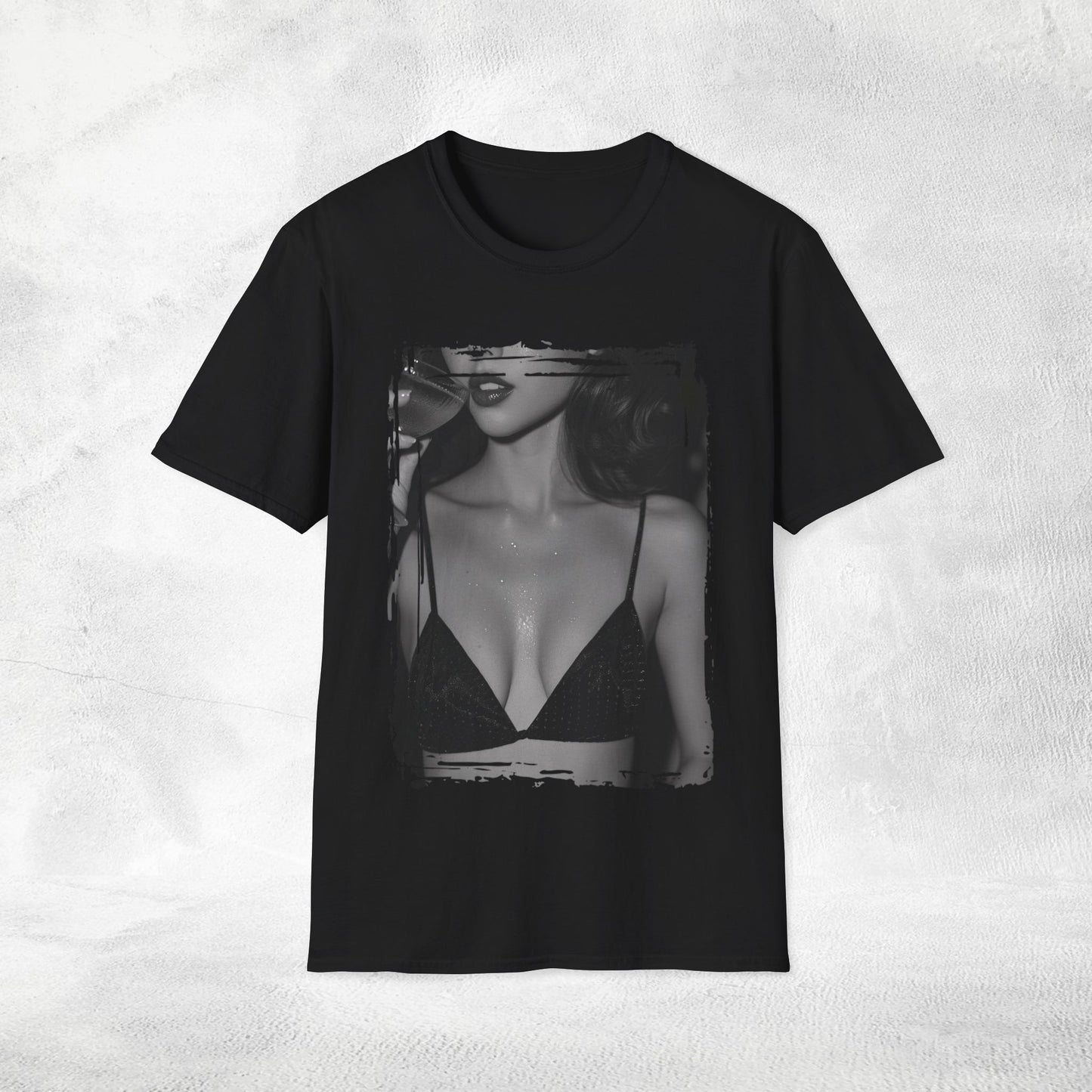 Mens T-Shirt Retro Girls