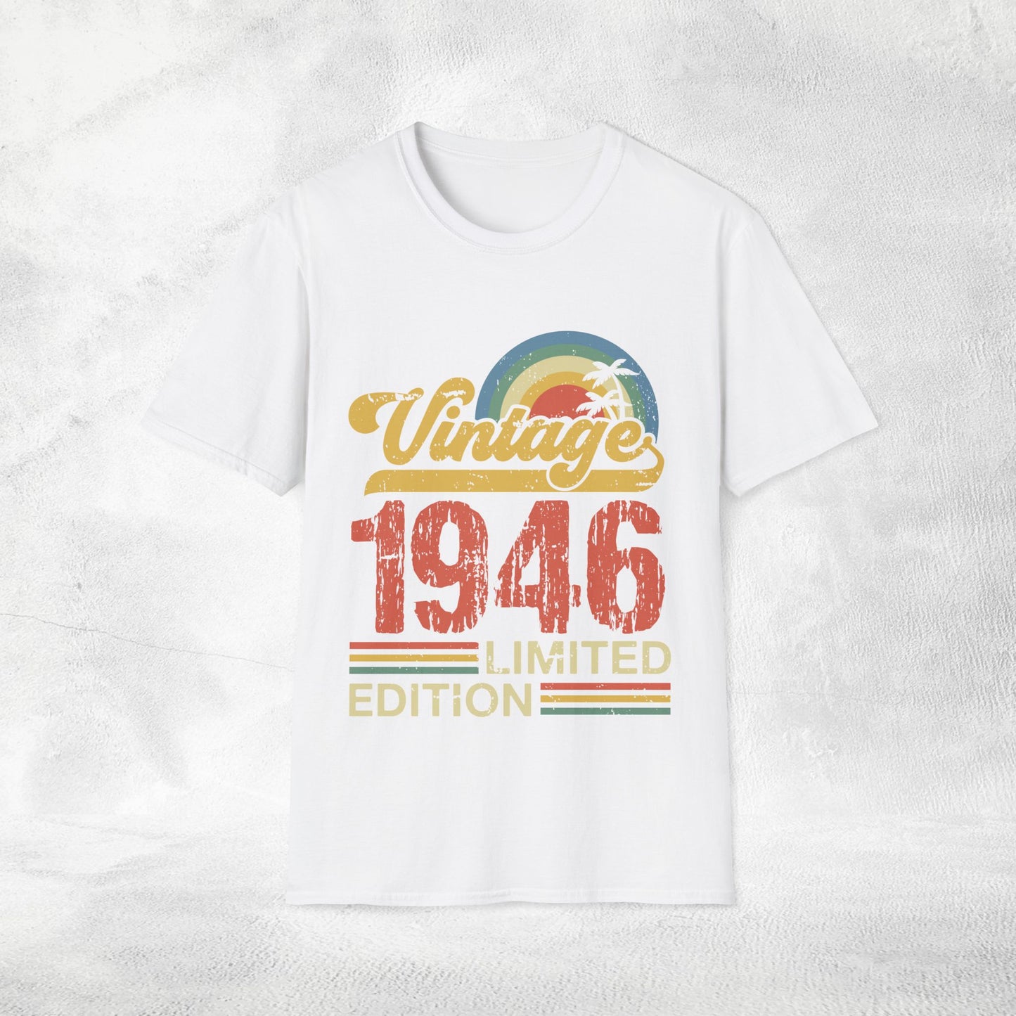 Unisex year of birth shirt 1946