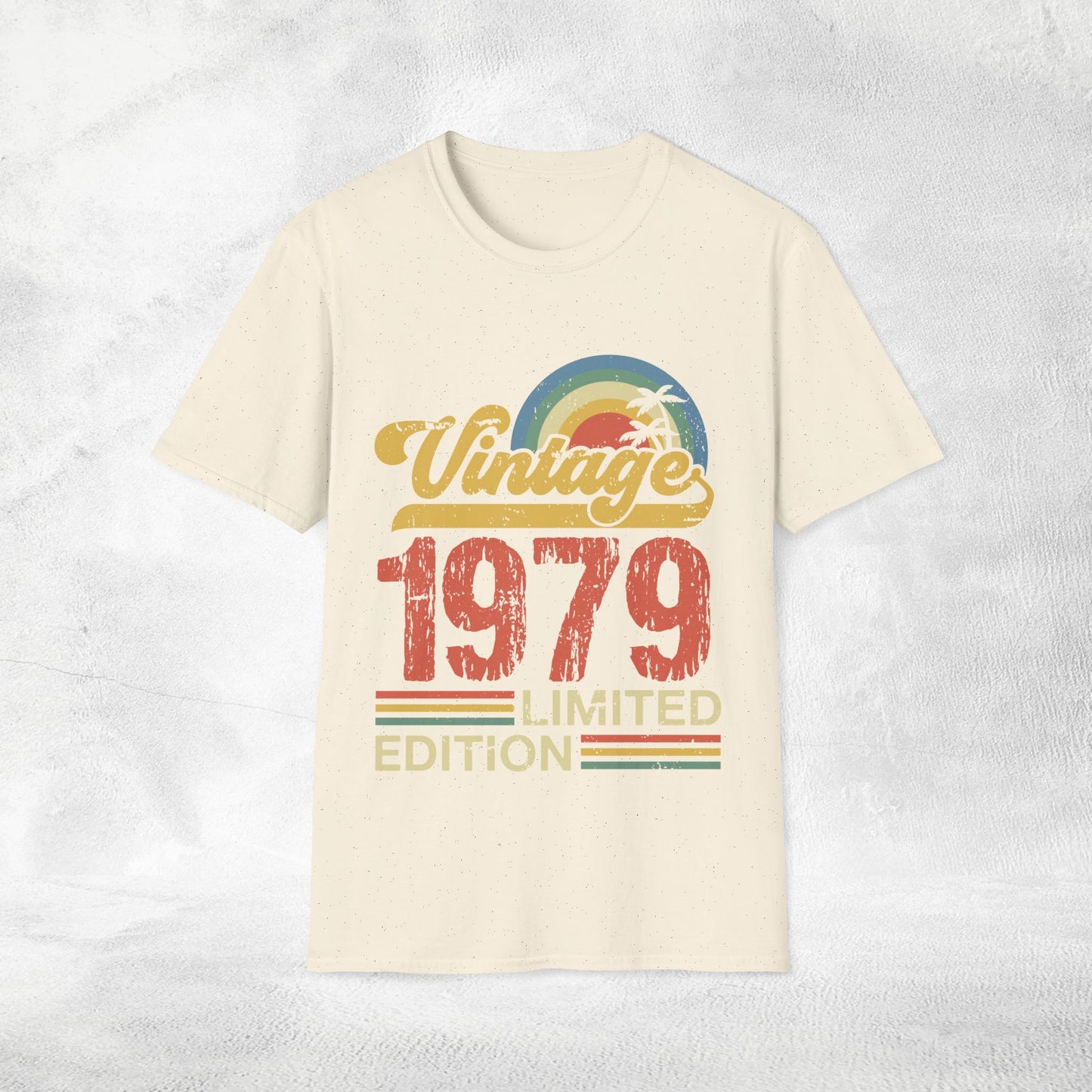 Unisex year of birth shirt 1979
