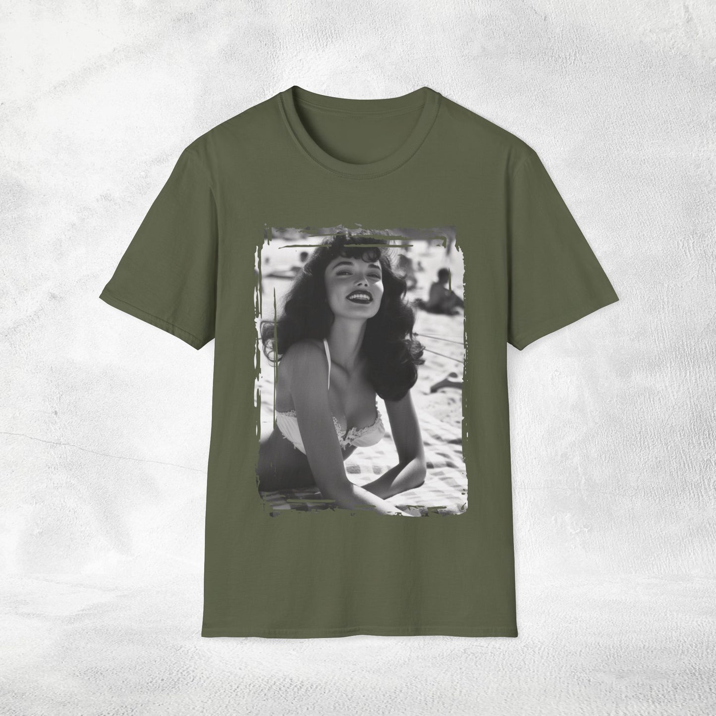 Mens T-Shirt Retro Girls