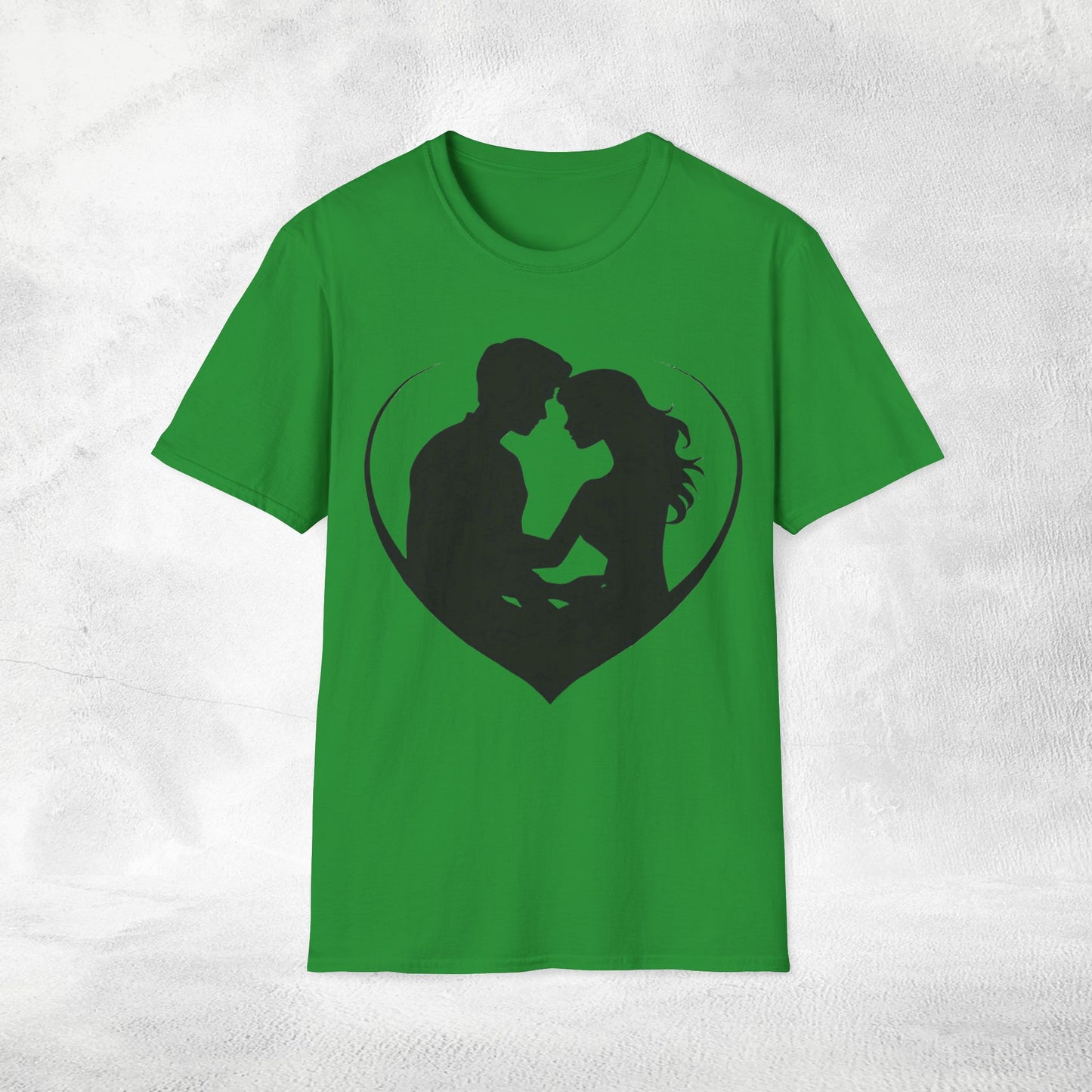 Unisex couples T-Shirt heart