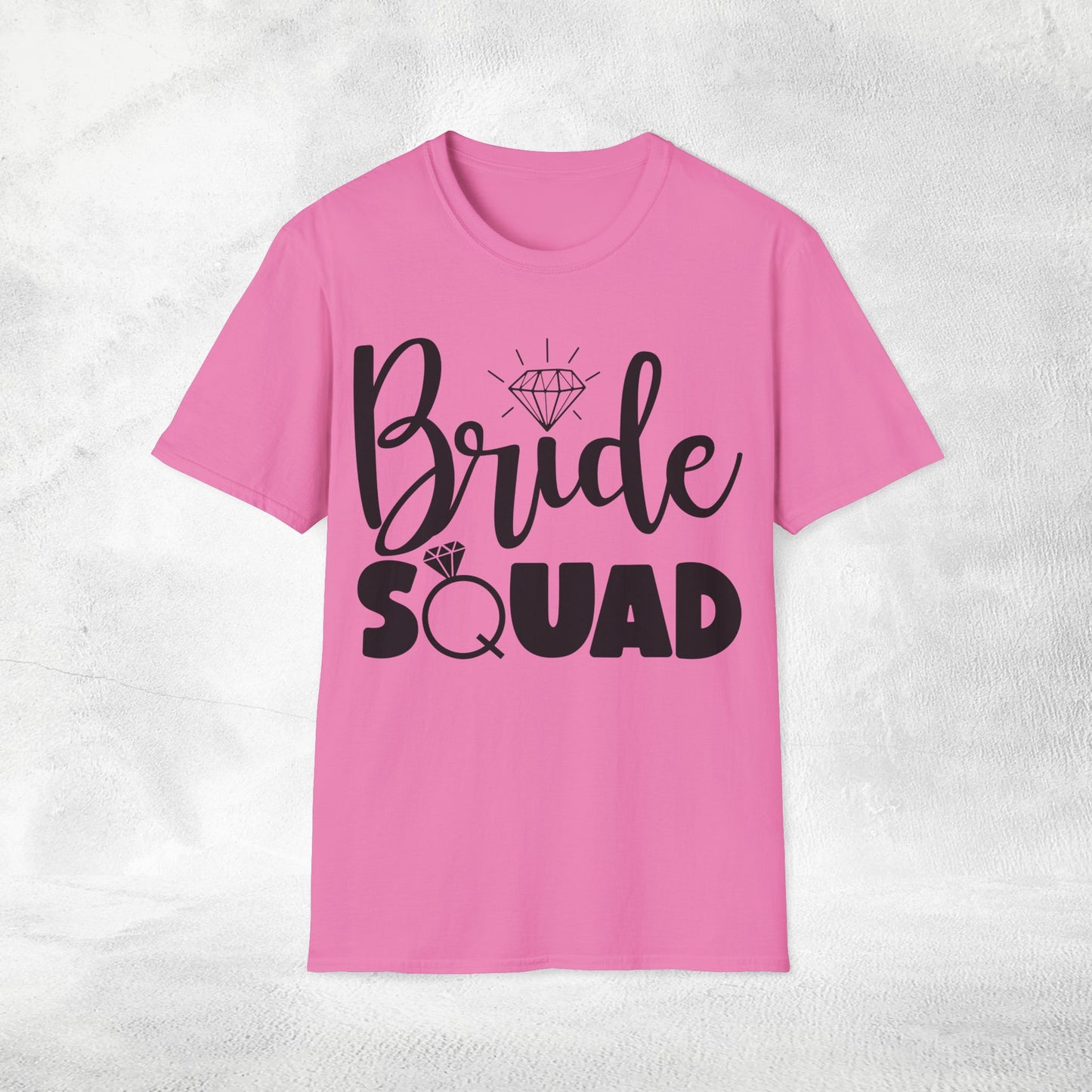 Women T-Shirt bride squad bachelorette party