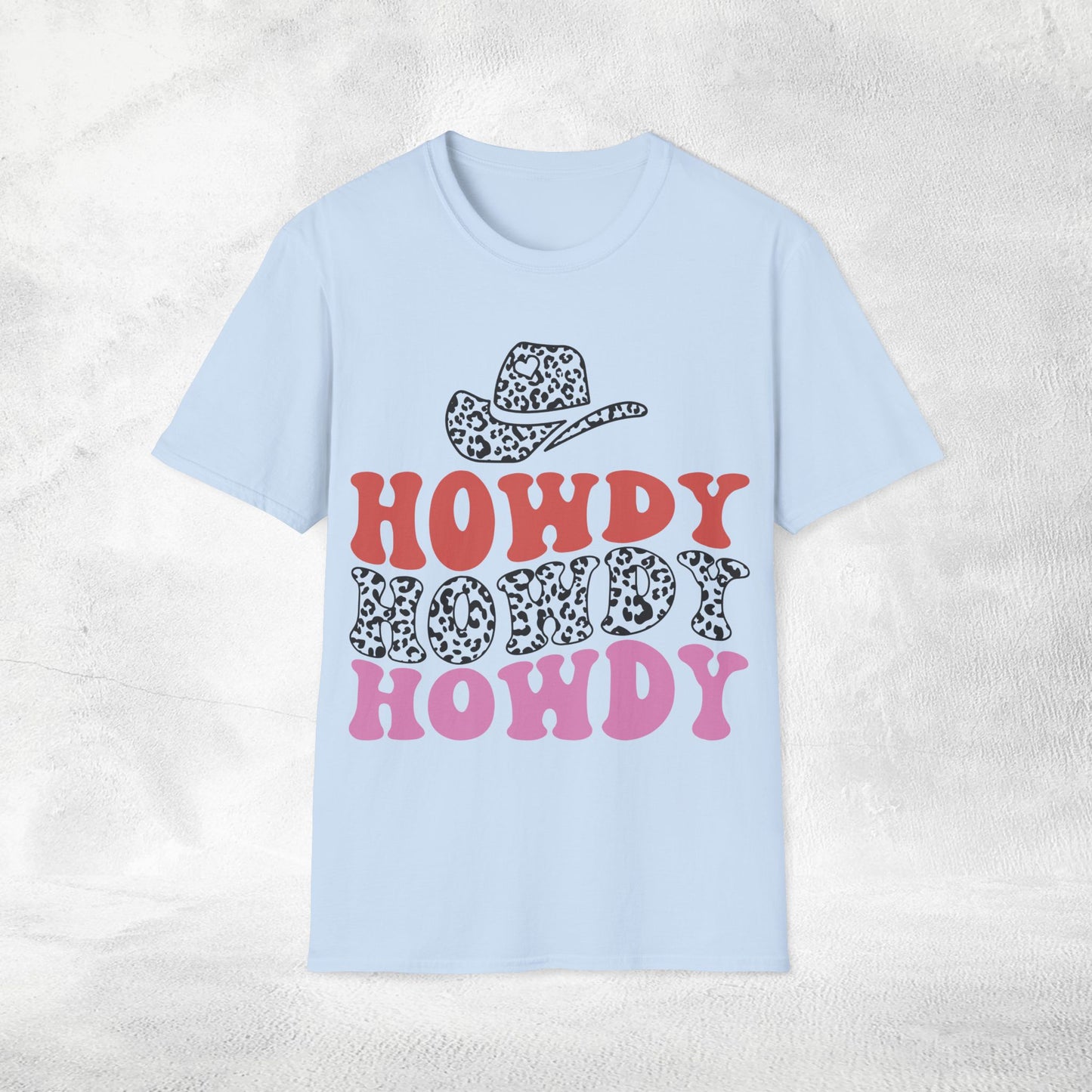 Womens shirt howdy vacation tee