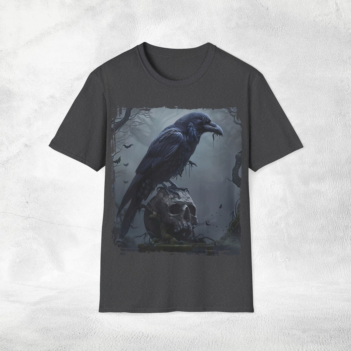Unisex Gothic Shirt Crow
