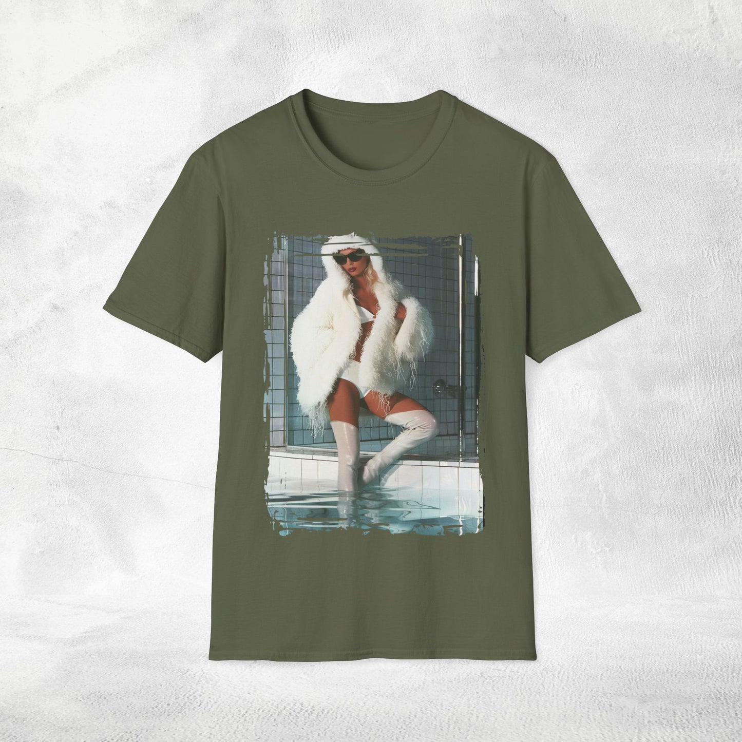 Mens T-Shirt Retro Girls