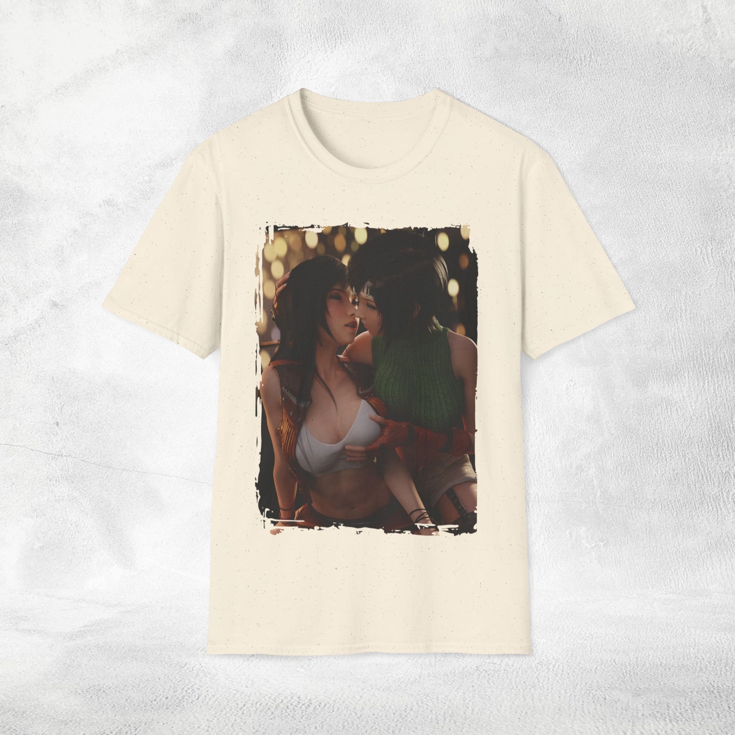 Unisex Gaming shirt Final Fantasy Tifa Lockhart Yuffie Kisaragi lesbian