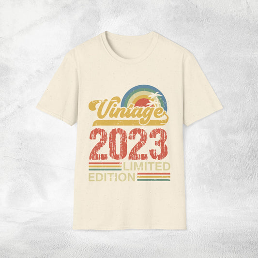 Unisex year of birth shirt 2023