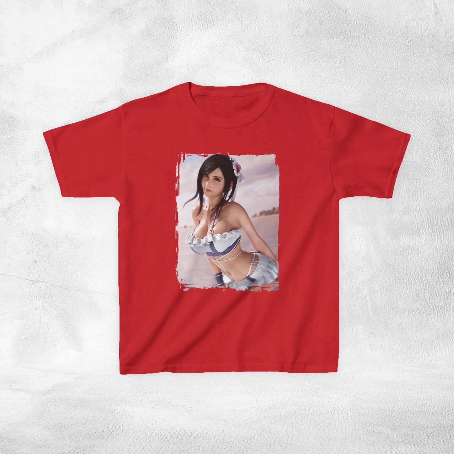 Kids gaming shirt Final Fantasy Tifa Lockhart