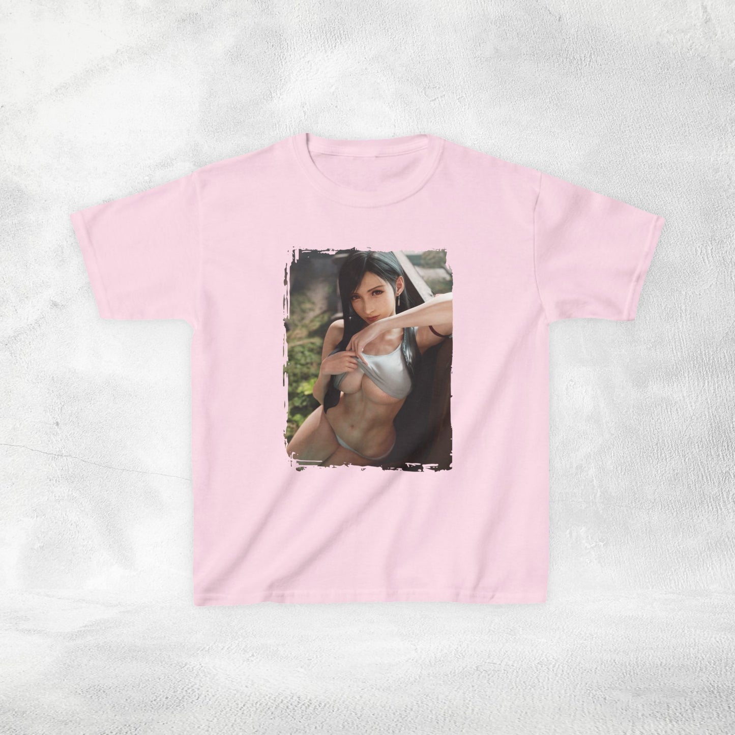 Kids gaming shirt Final Fantasy Tifa Lockhart