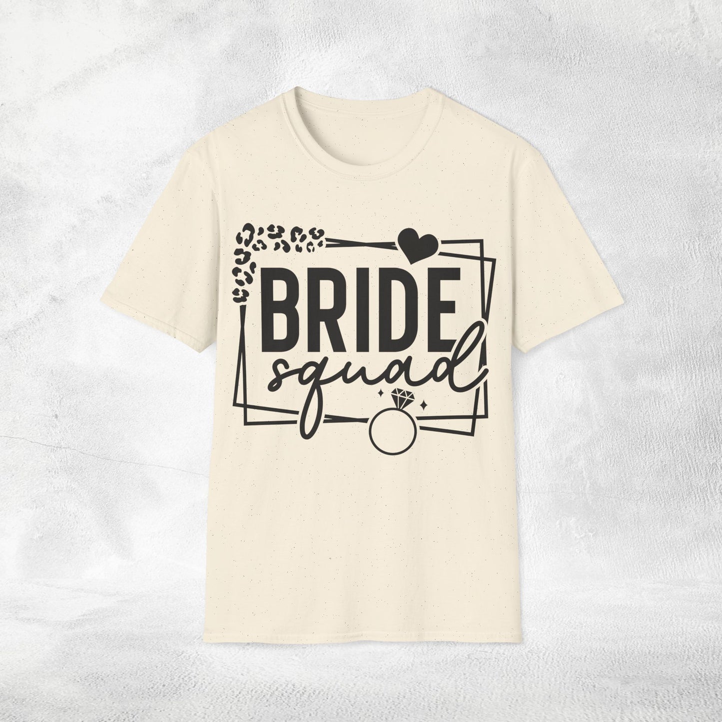 Women T-Shirt bride squad bachelorette party