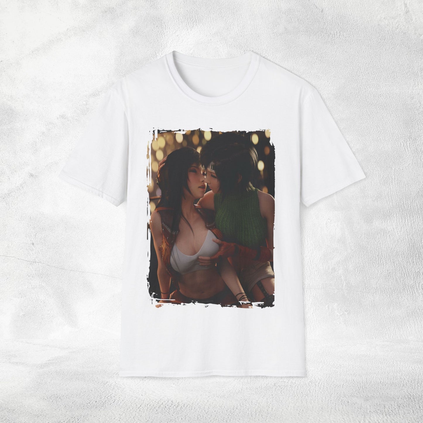 Unisex Gaming shirt Final Fantasy Tifa Lockhart Yuffie Kisaragi lesbian