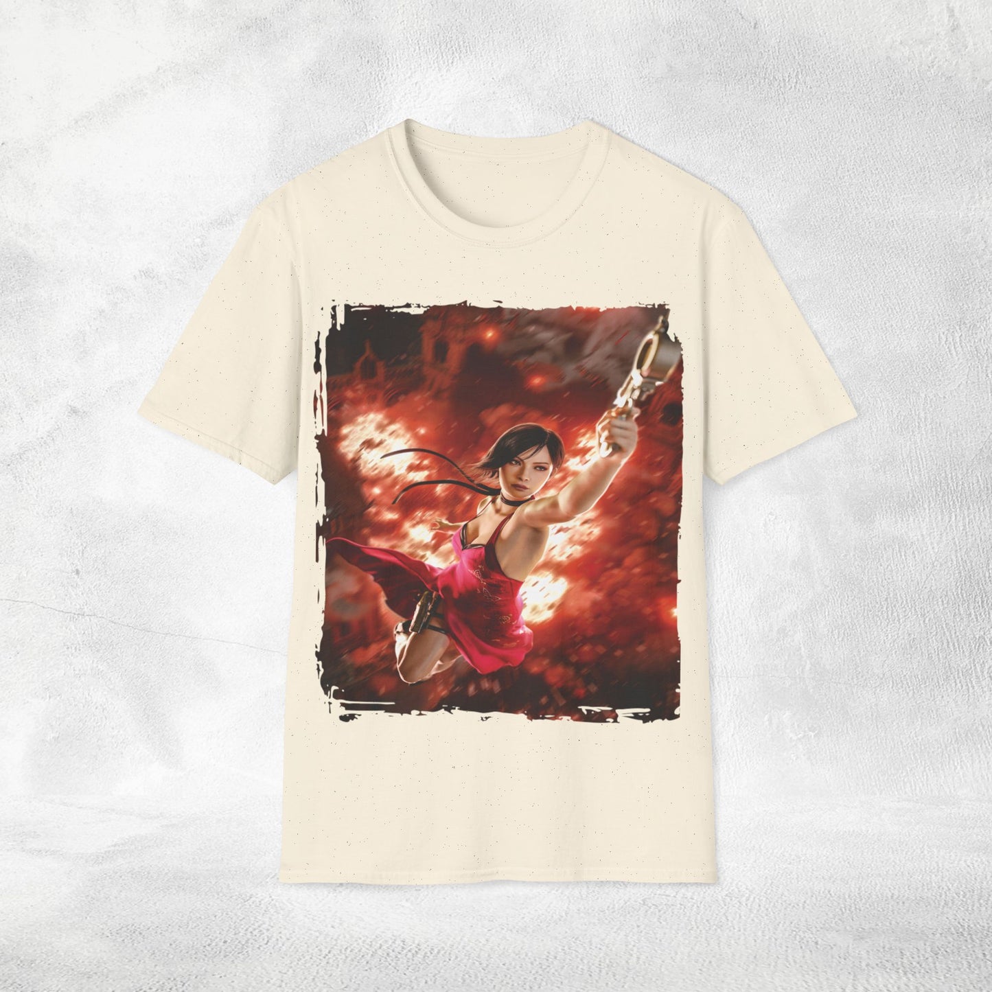 Unisex gaming shirt Resident Evil Ada Wong