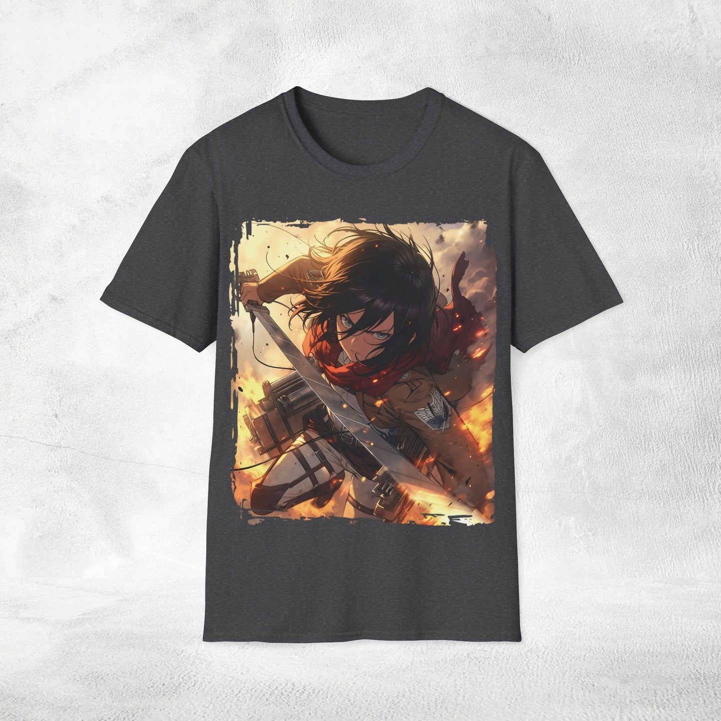 Unisex anime shirt Mikasa Ackerman