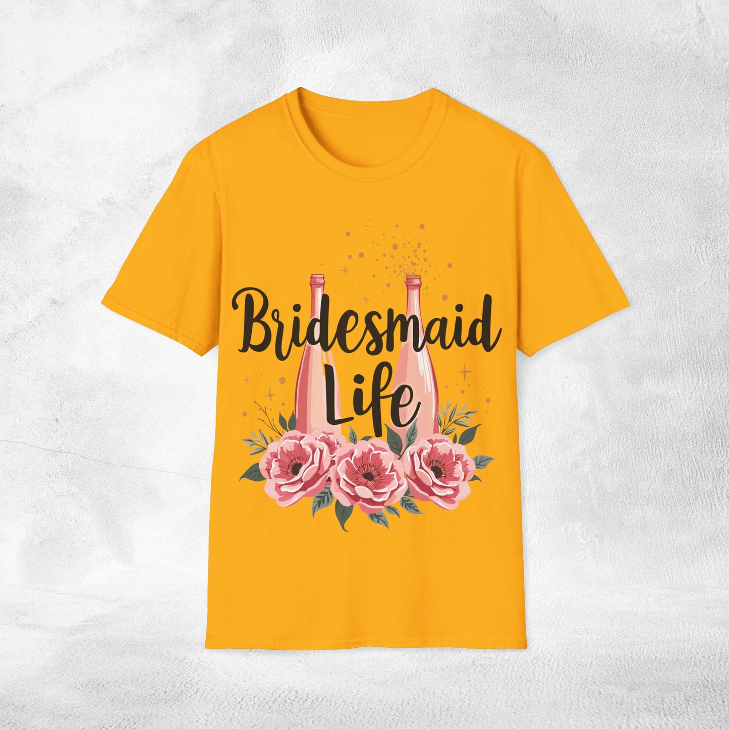 Women T-Shirt Bridesmaid Life bachelorette party