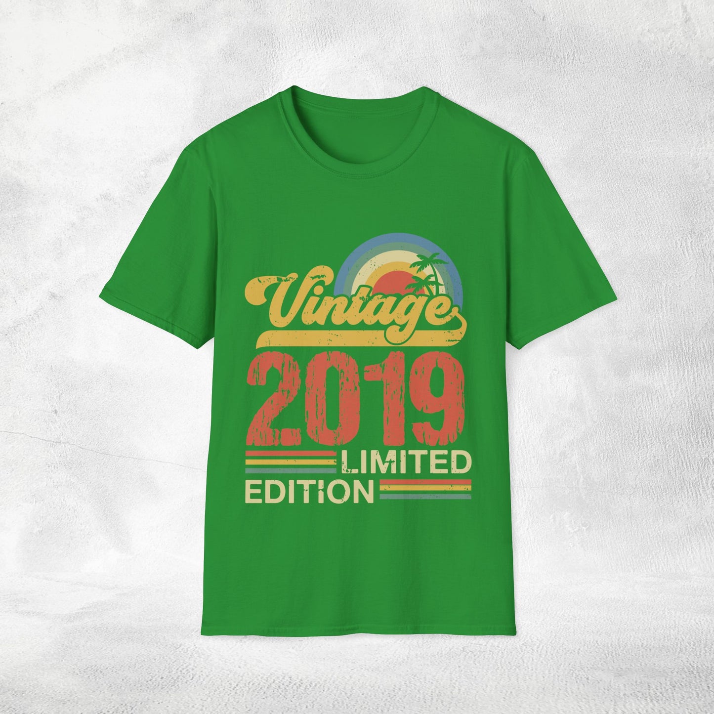 Unisex year of birth shirt 2019