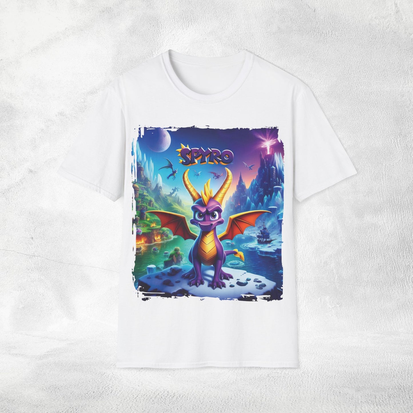 Unisex gaming shirt Spyro the Dragon