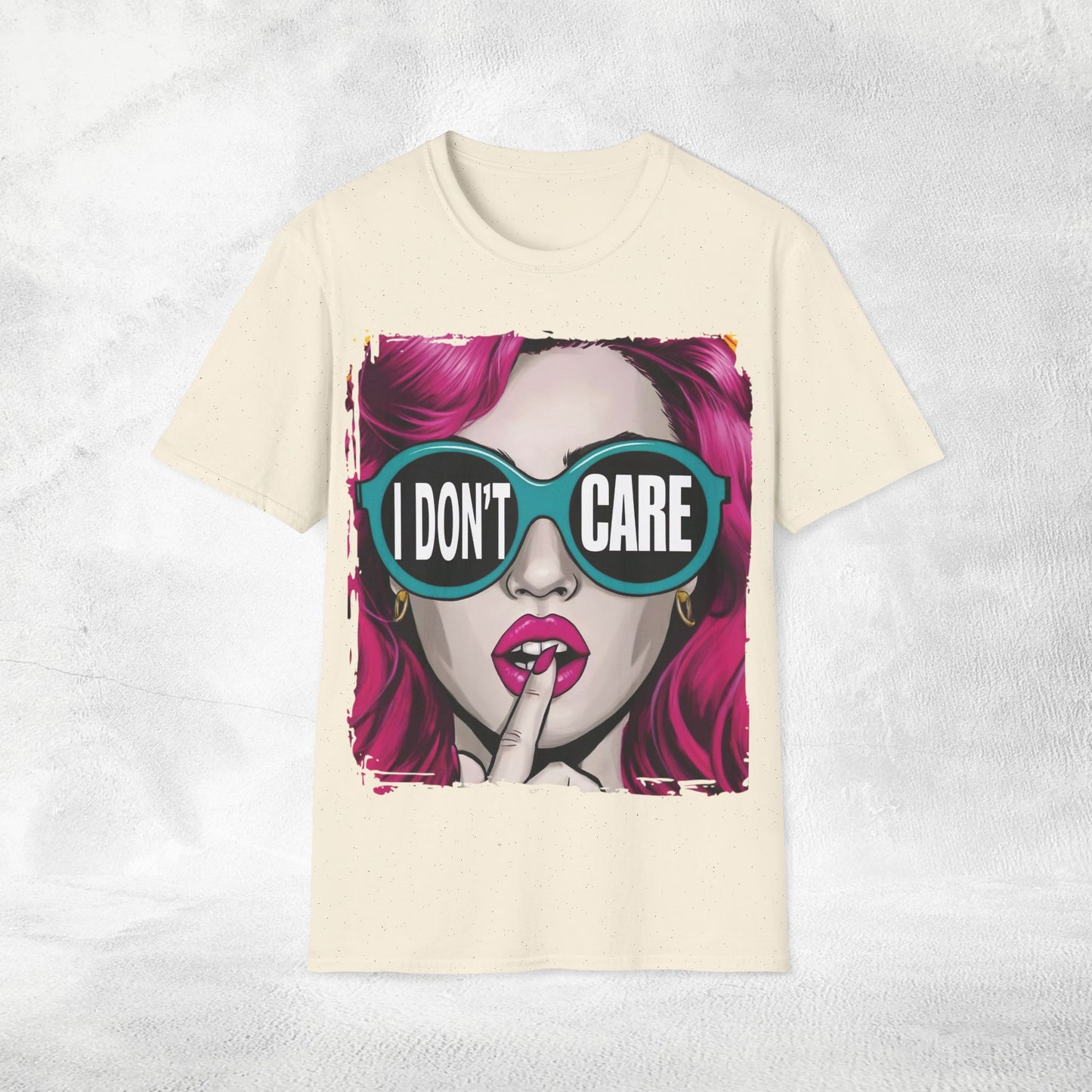 Womens T-shirt i dont care