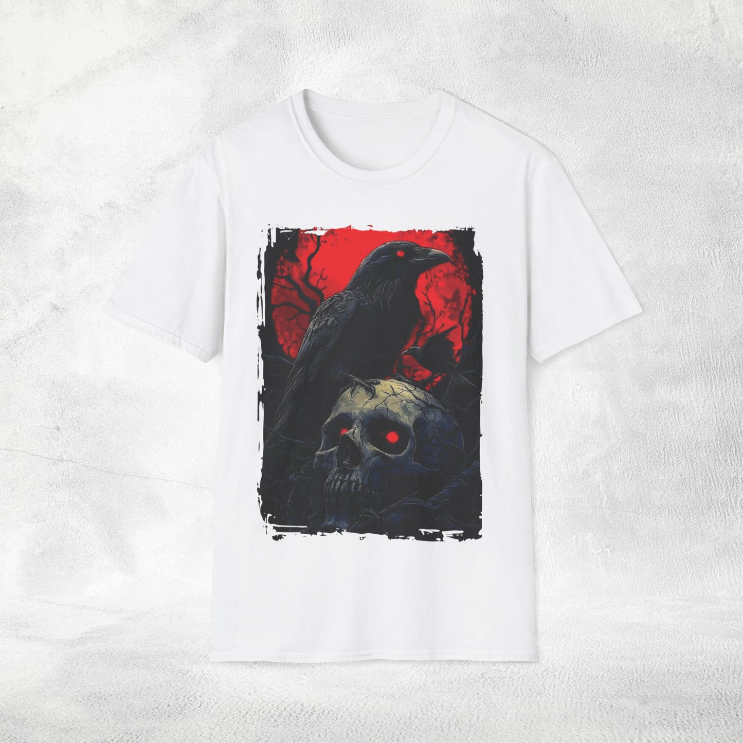 Unisex Gothic Shirt Crow