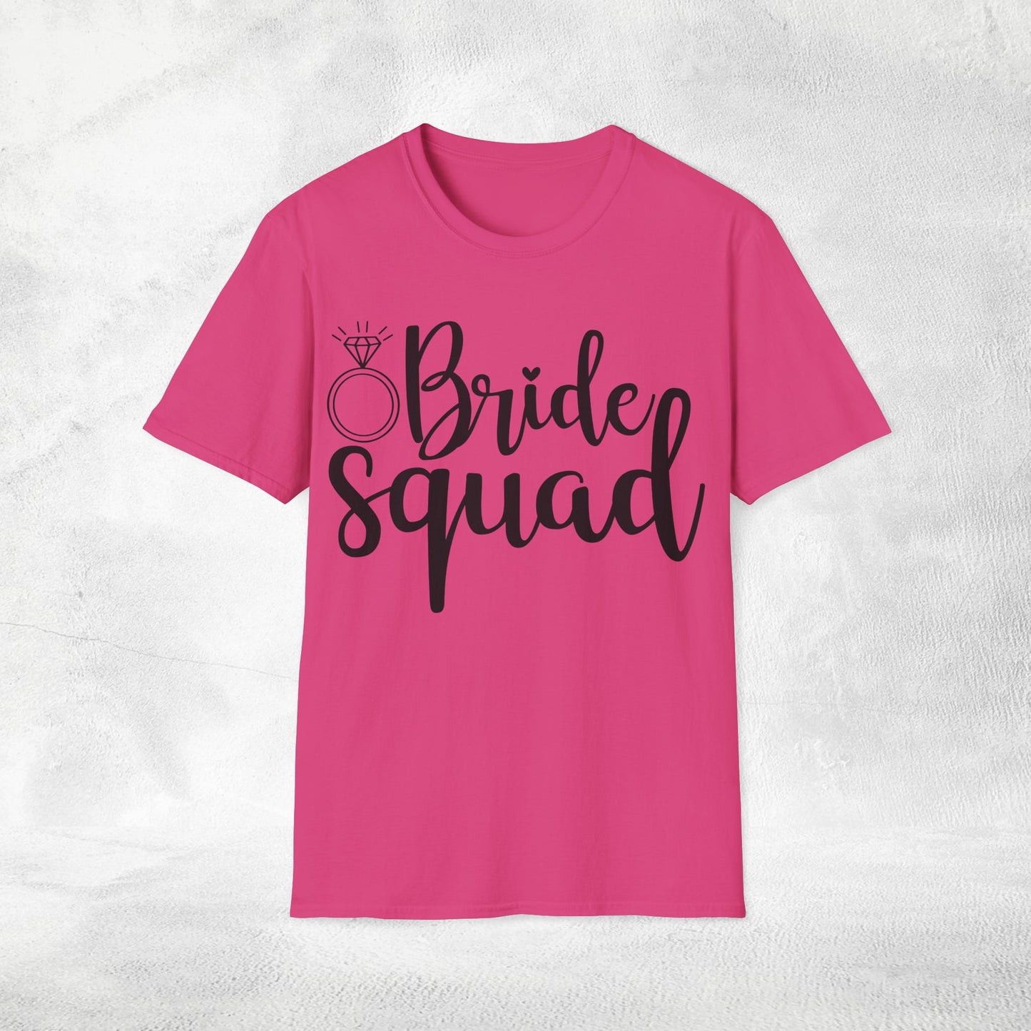 Women T-Shirt bride squad bachelorette party