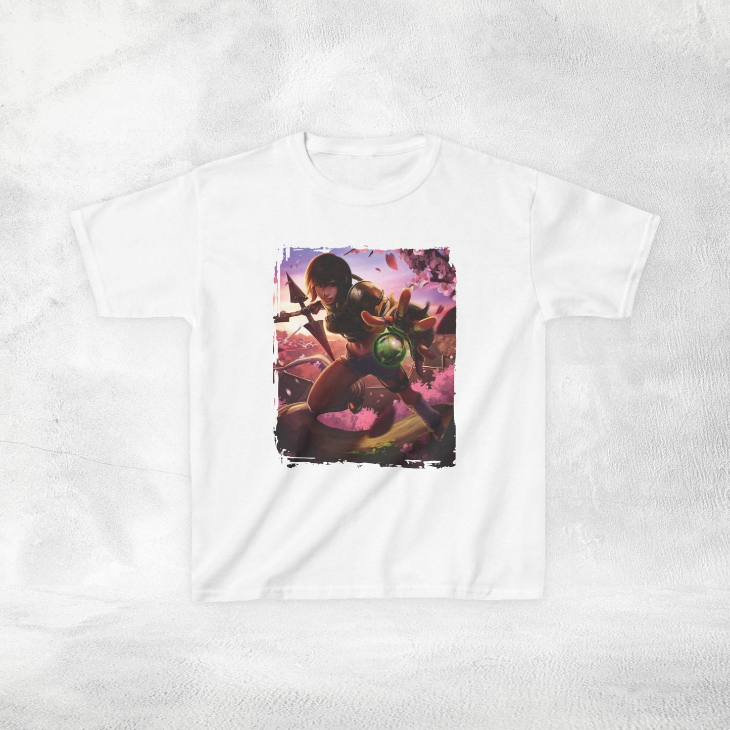 Kids gaming shirt Final Fantasy Yuffie Kisaragi