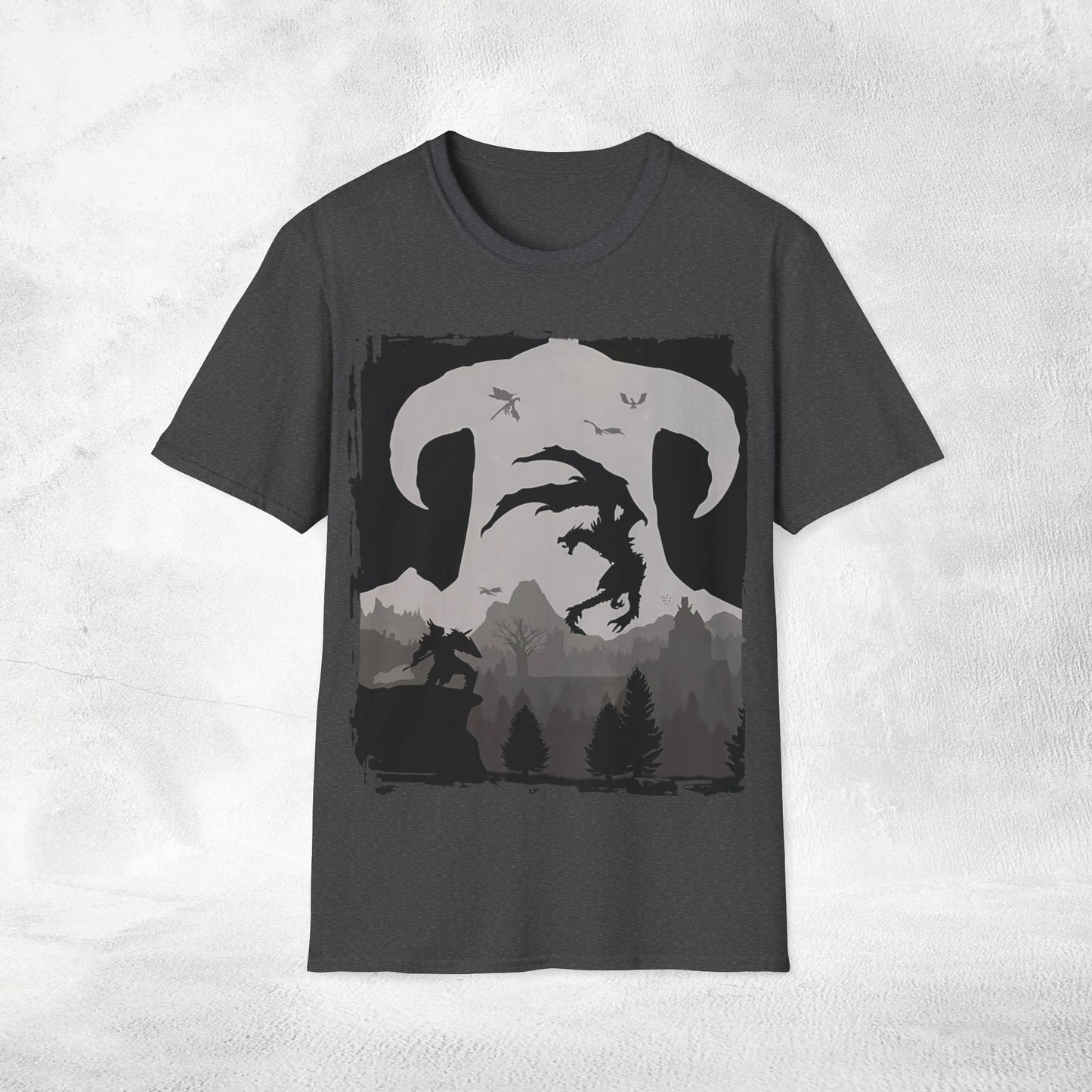 Unisex Gaming shirt Skyrim