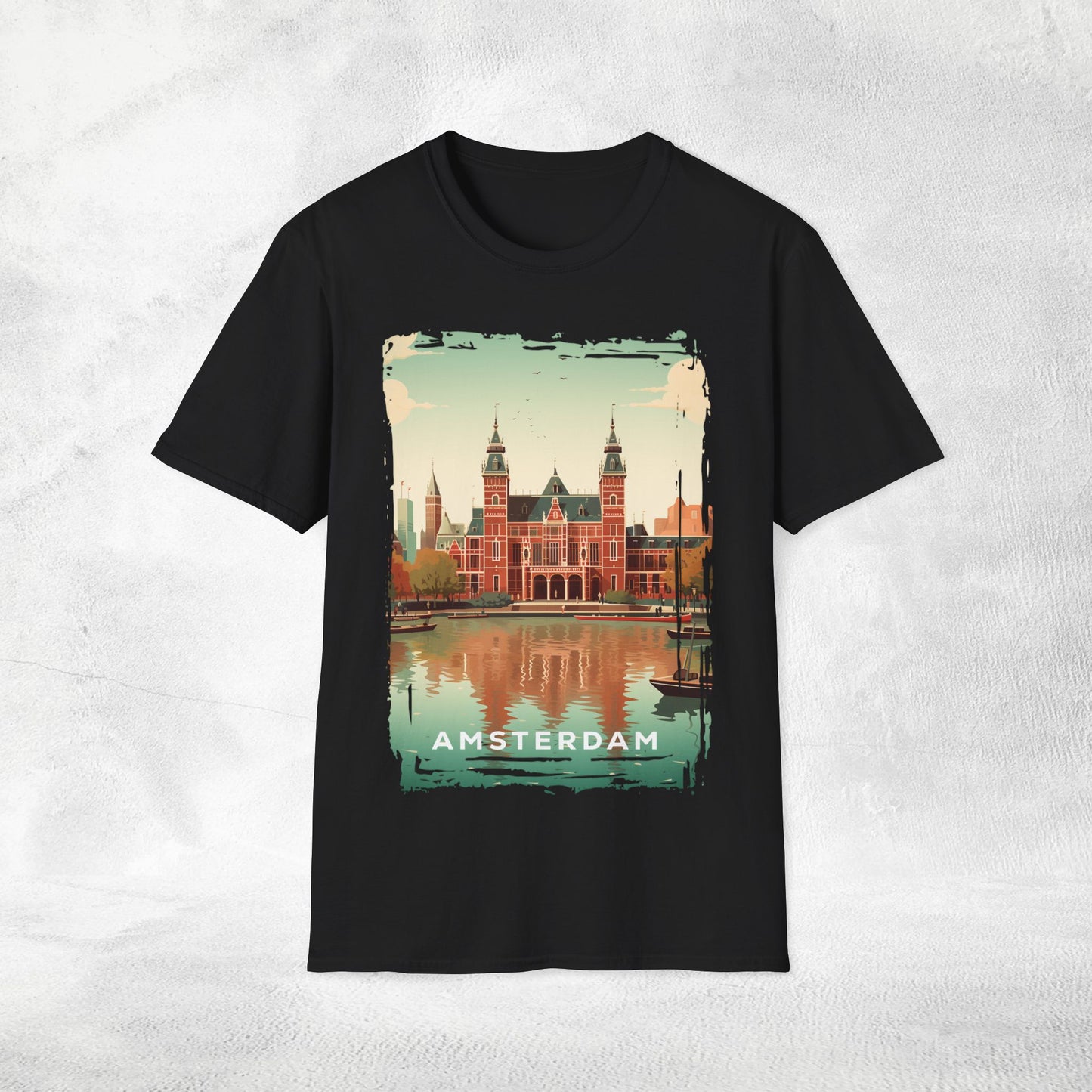Women T-shirt Amsterdam vacation tee