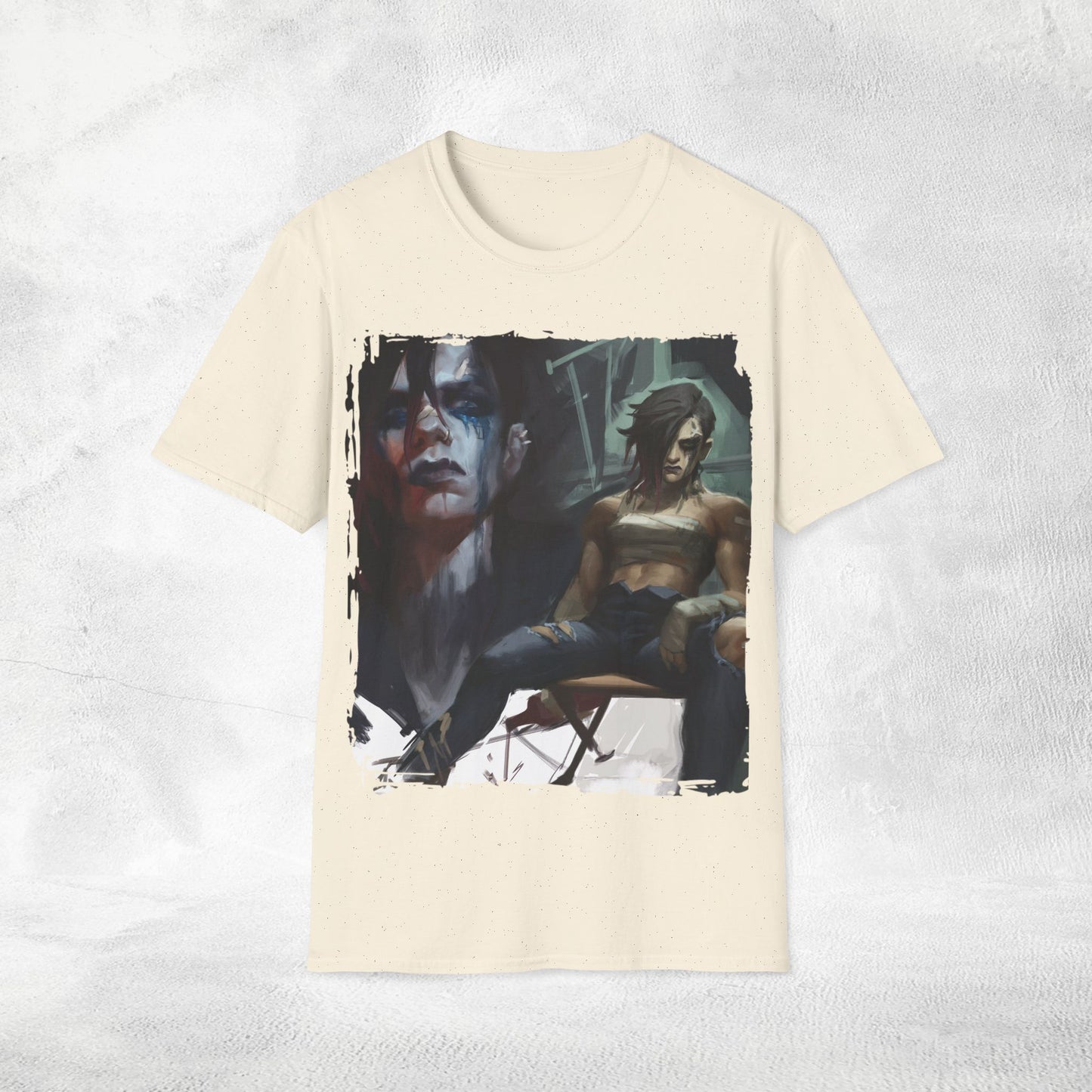 Unisex Gaming shirt Arcane Series LOL Vi