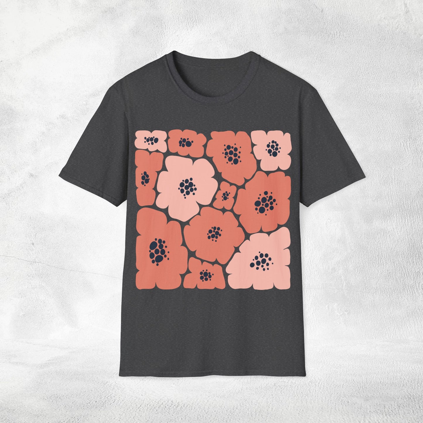 Womens shirt Dänische Blumen