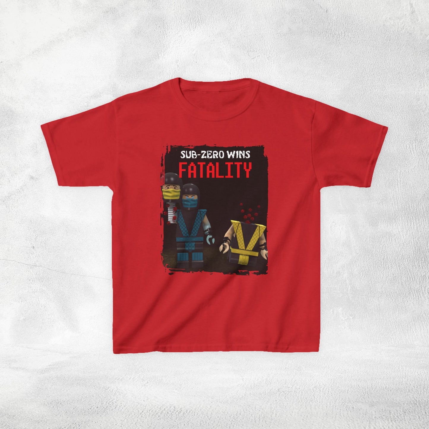 Kids  gaming shirt Mortal Kombat