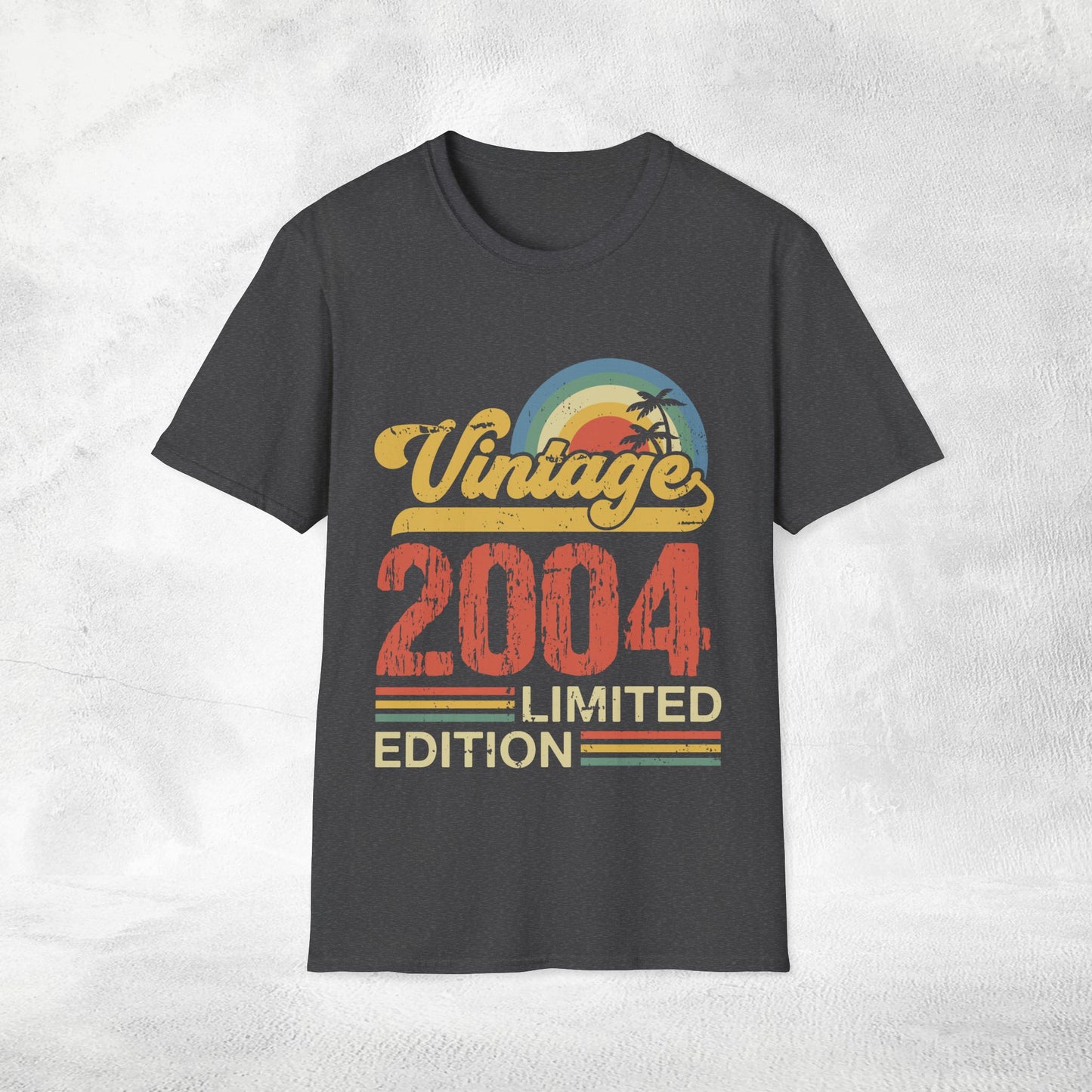 Unisex year of birth shirt 2004
